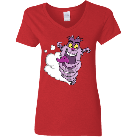 T-Shirts Red / S CHESMANIA Women's V-Neck T-Shirt