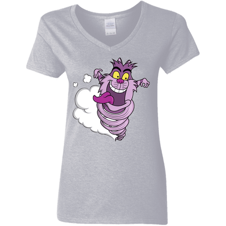 T-Shirts Sport Grey / S CHESMANIA Women's V-Neck T-Shirt