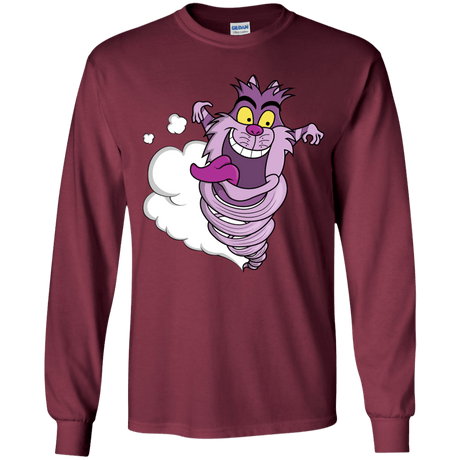 T-Shirts Maroon / YS CHESMANIA Youth Long Sleeve T-Shirt