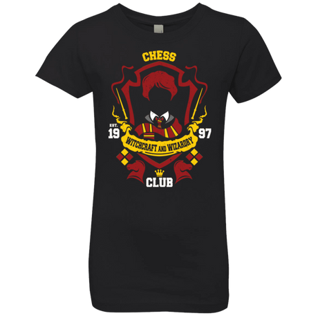 T-Shirts Black / YXS Chess Club Girls Premium T-Shirt