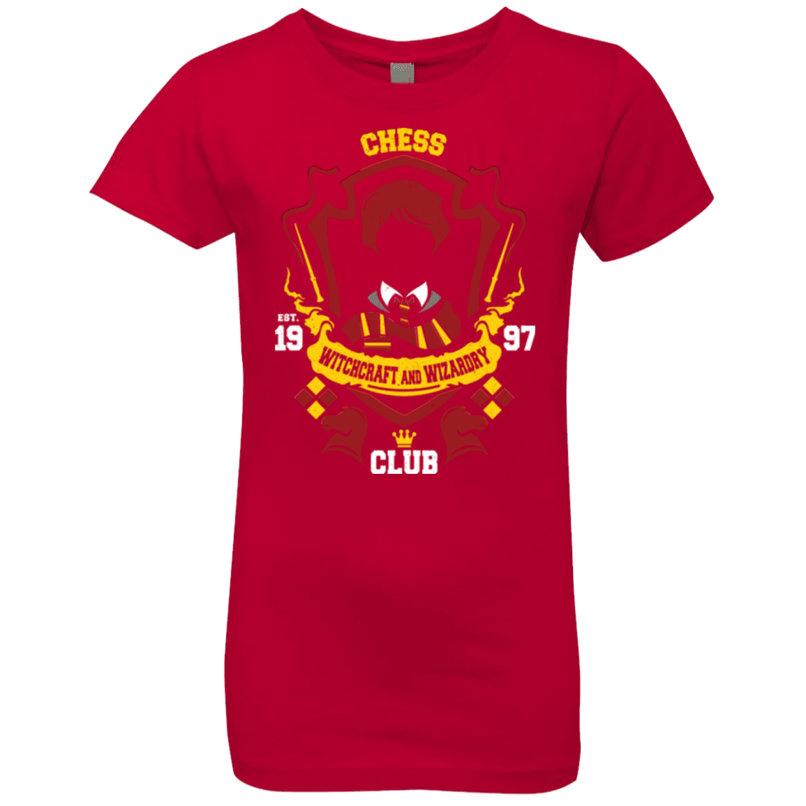 T-Shirts Red / YXS Chess Club Girls Premium T-Shirt