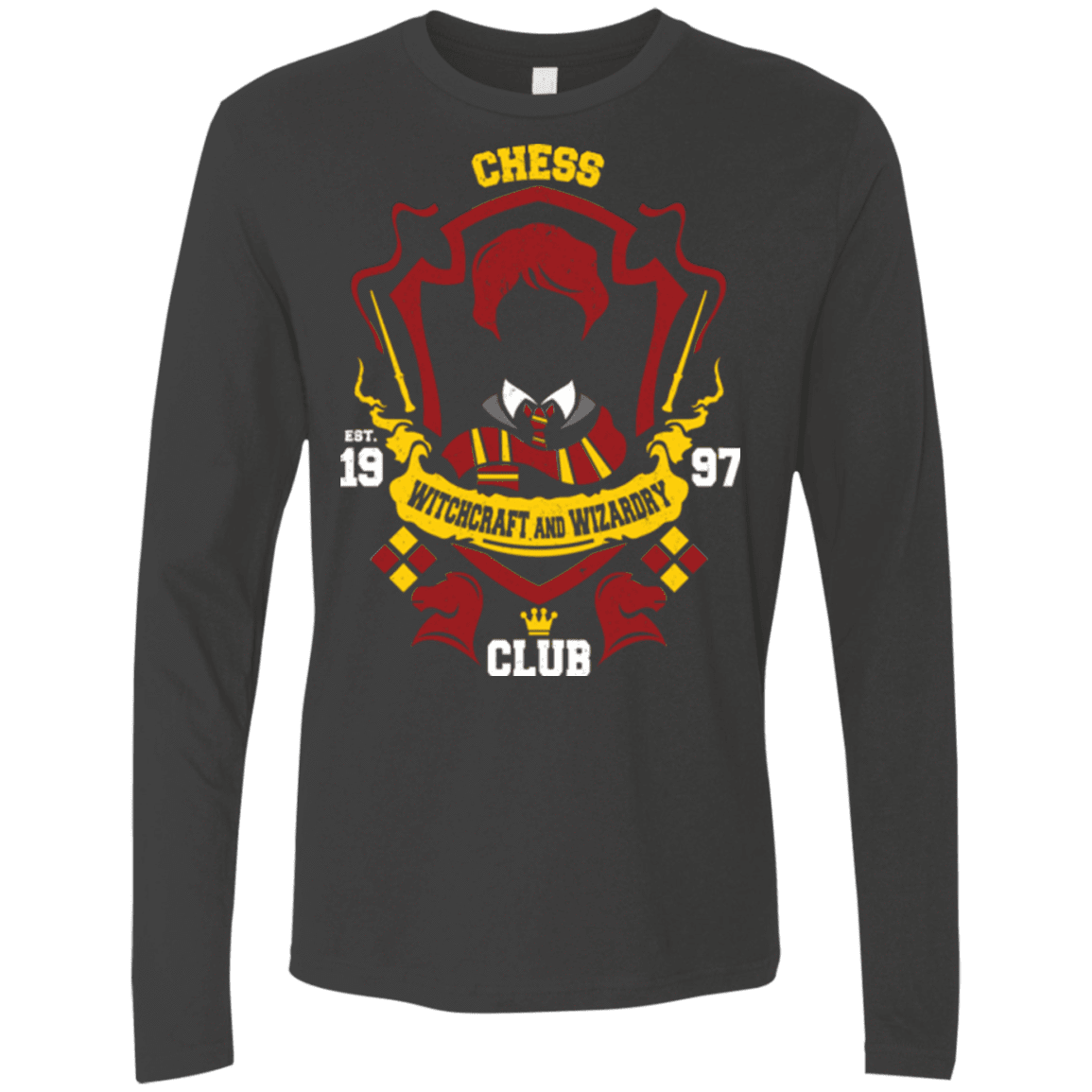 T-Shirts Heavy Metal / Small Chess Club Men's Premium Long Sleeve