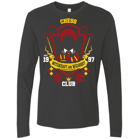 T-Shirts Heavy Metal / Small Chess Club Men's Premium Long Sleeve