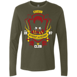 T-Shirts Military Green / Small Chess Club Men's Premium Long Sleeve