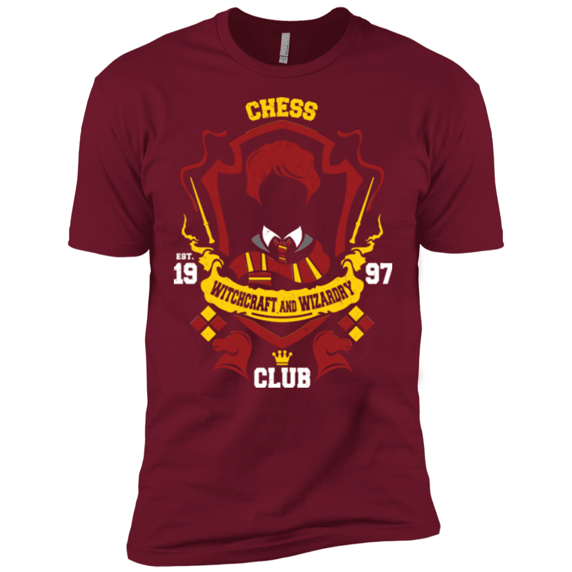 T-Shirts Cardinal / X-Small Chess Club Men's Premium T-Shirt