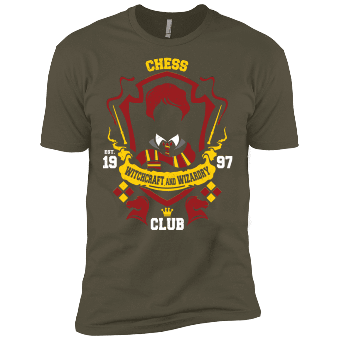 T-Shirts Military Green / X-Small Chess Club Men's Premium T-Shirt