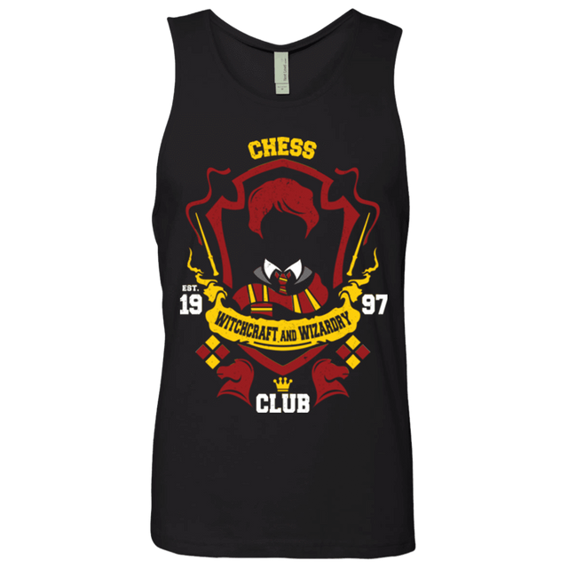 T-Shirts Black / Small Chess Club Men's Premium Tank Top