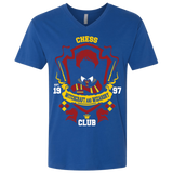 T-Shirts Royal / X-Small Chess Club Men's Premium V-Neck