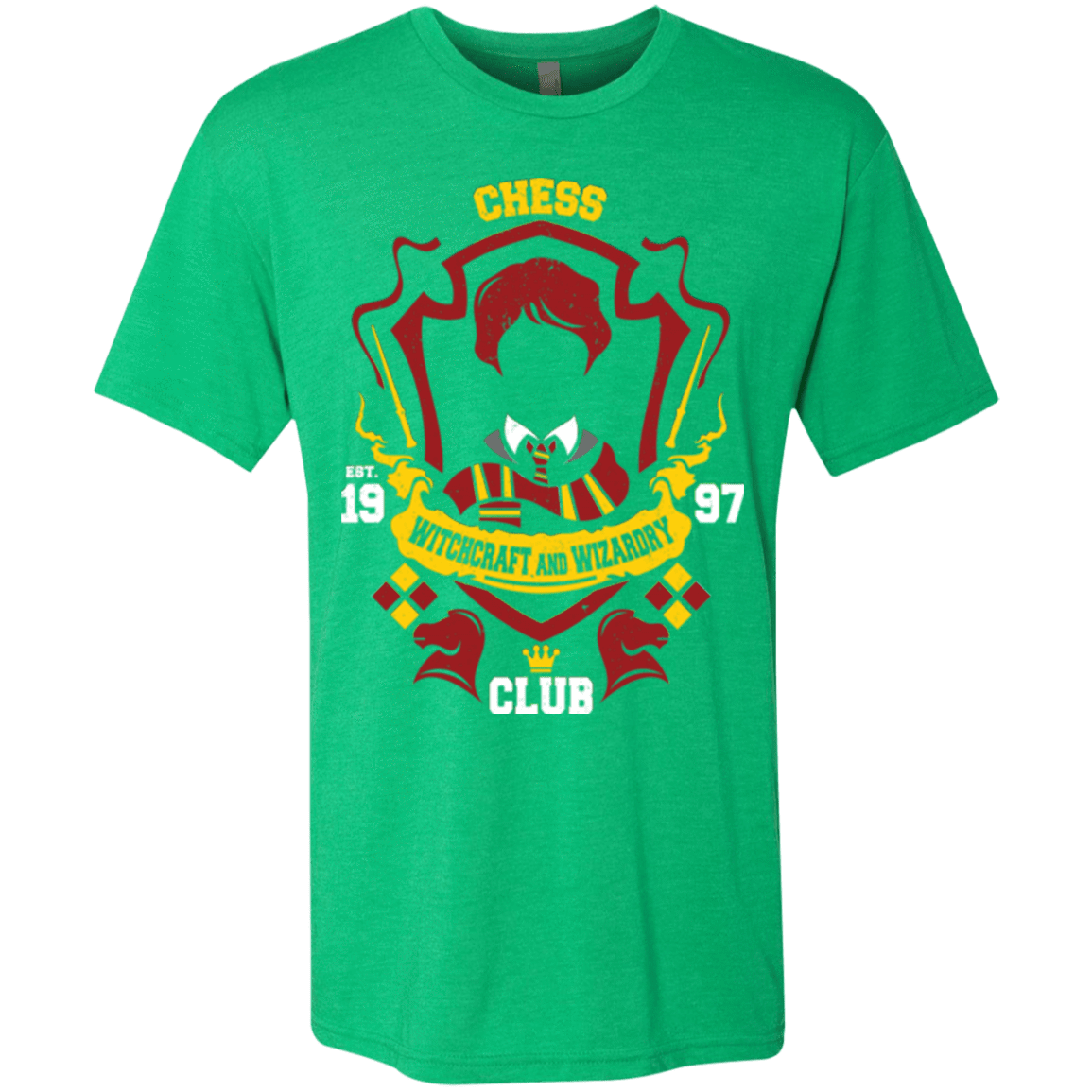 T-Shirts Envy / Small Chess Club Men's Triblend T-Shirt