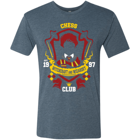 T-Shirts Indigo / Small Chess Club Men's Triblend T-Shirt