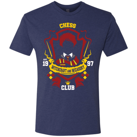 T-Shirts Vintage Navy / Small Chess Club Men's Triblend T-Shirt