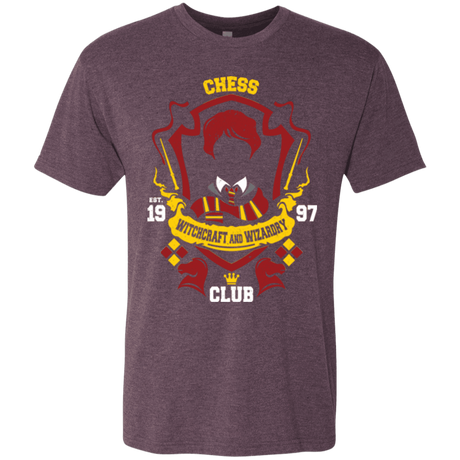 T-Shirts Vintage Purple / Small Chess Club Men's Triblend T-Shirt