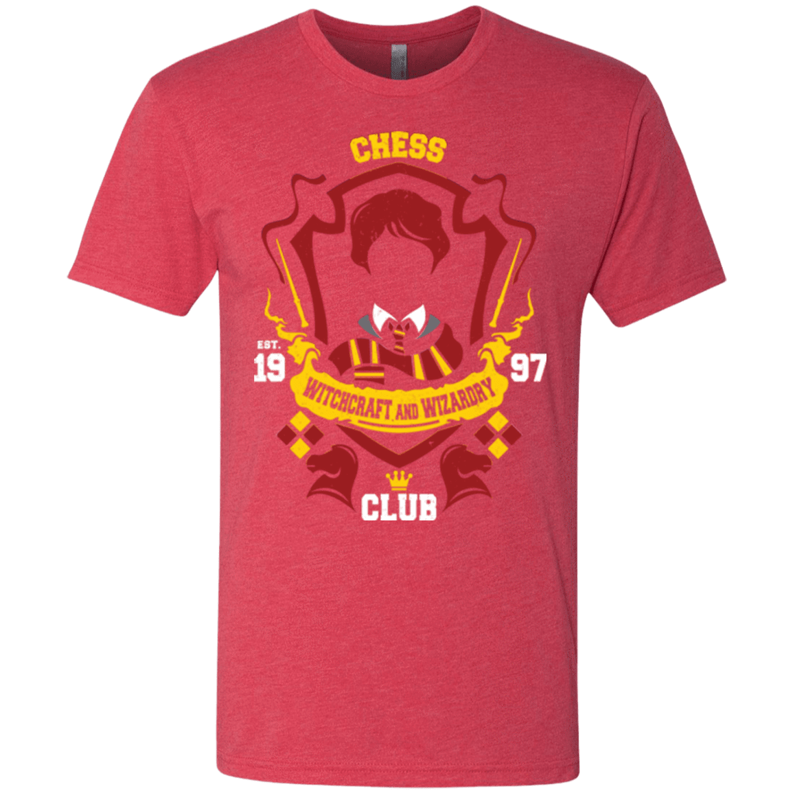 T-Shirts Vintage Red / Small Chess Club Men's Triblend T-Shirt
