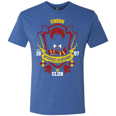 T-Shirts Vintage Royal / Small Chess Club Men's Triblend T-Shirt