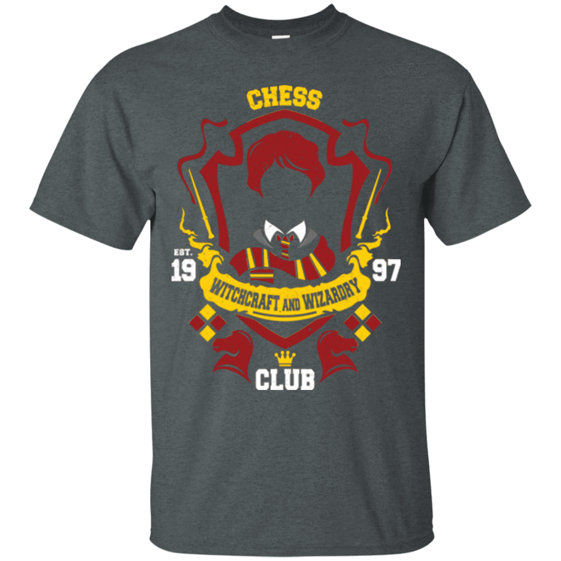 T-Shirts Dark Heather / Small Chess Club T-Shirt