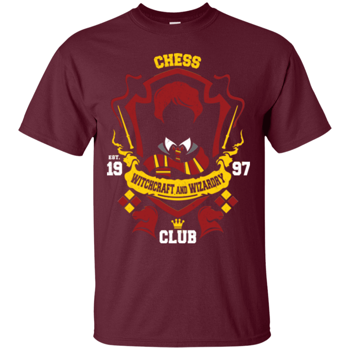 T-Shirts Maroon / Small Chess Club T-Shirt