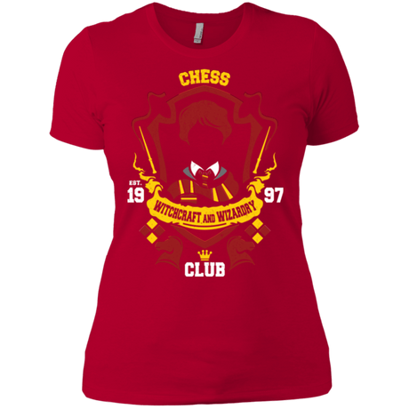 T-Shirts Red / X-Small Chess Club Women's Premium T-Shirt