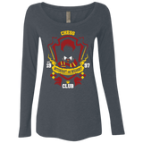 T-Shirts Vintage Navy / Small Chess Club Women's Triblend Long Sleeve Shirt