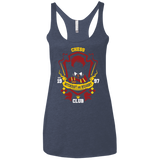 T-Shirts Vintage Navy / X-Small Chess Club Women's Triblend Racerback Tank