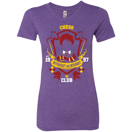 T-Shirts Purple Rush / Small Chess Club Women's Triblend T-Shirt