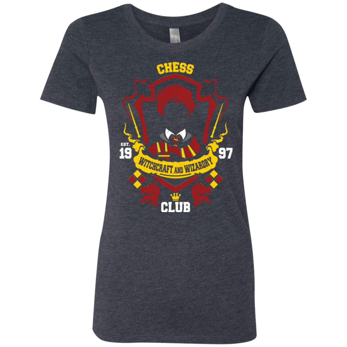 T-Shirts Vintage Navy / Small Chess Club Women's Triblend T-Shirt