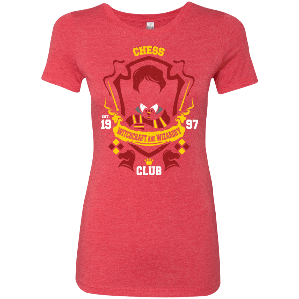 T-Shirts Vintage Red / Small Chess Club Women's Triblend T-Shirt