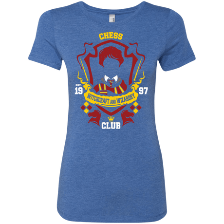 T-Shirts Vintage Royal / Small Chess Club Women's Triblend T-Shirt