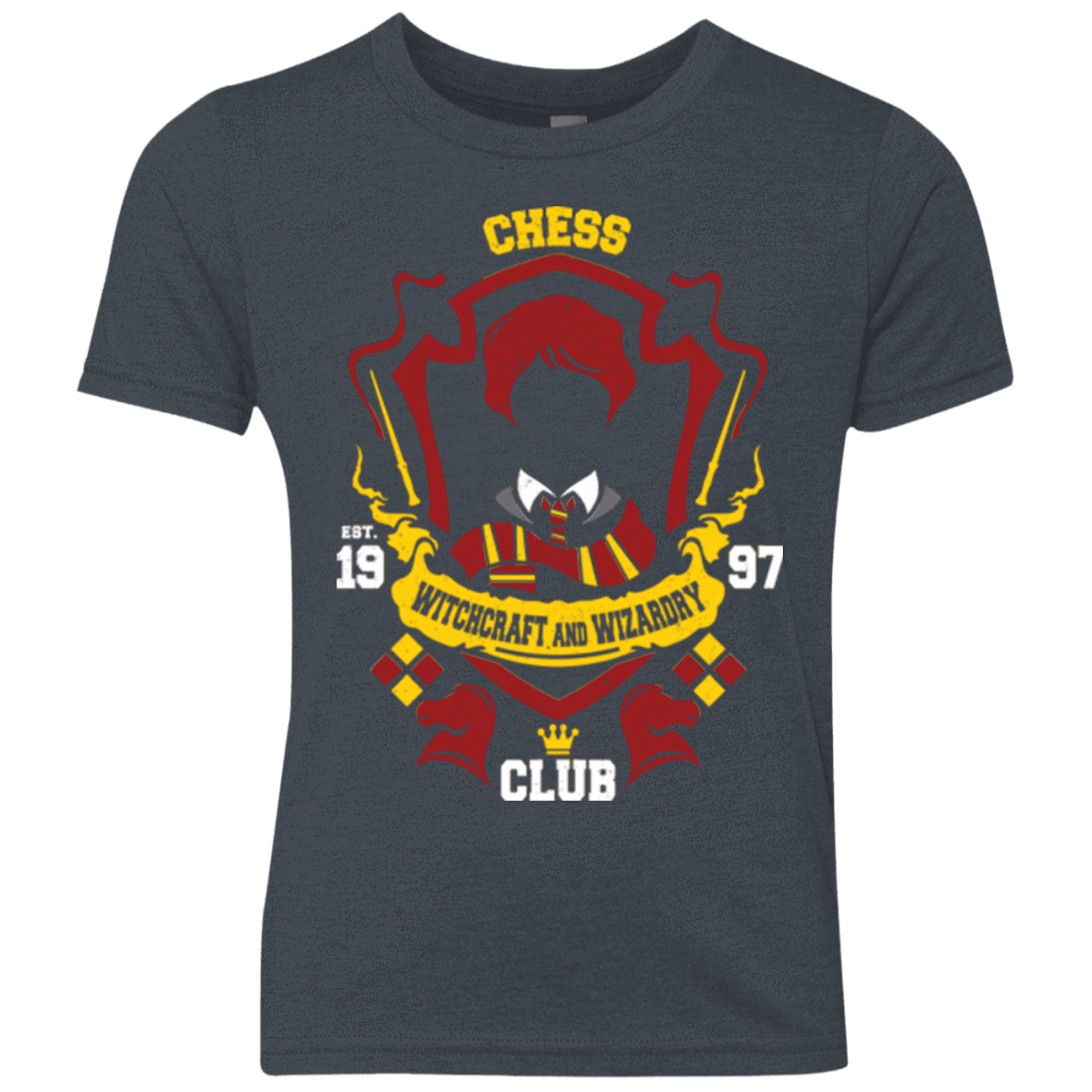 T-Shirts Vintage Navy / YXS Chess Club Youth Triblend T-Shirt