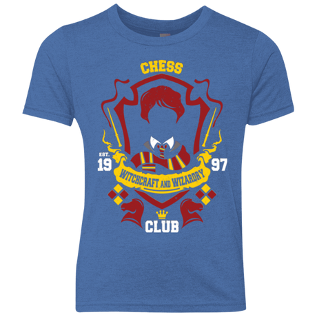 T-Shirts Vintage Royal / YXS Chess Club Youth Triblend T-Shirt