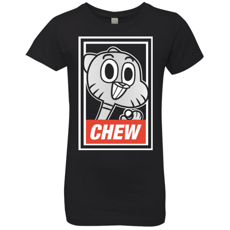 T-Shirts Black / YXS CHEW Girls Premium T-Shirt