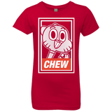 T-Shirts Red / YXS CHEW Girls Premium T-Shirt