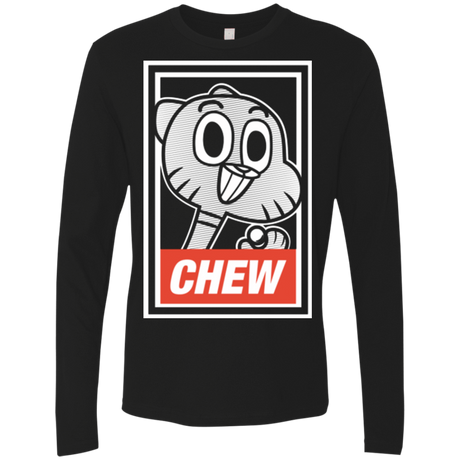 T-Shirts Black / Small CHEW Men's Premium Long Sleeve
