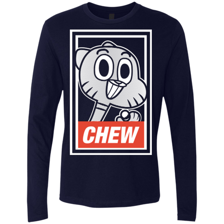 T-Shirts Midnight Navy / Small CHEW Men's Premium Long Sleeve
