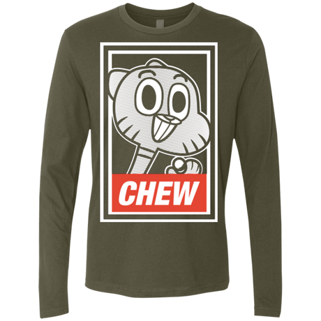 T-Shirts Military Green / Small CHEW Men's Premium Long Sleeve