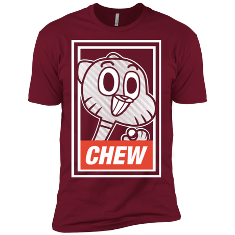T-Shirts Cardinal / X-Small CHEW Men's Premium T-Shirt