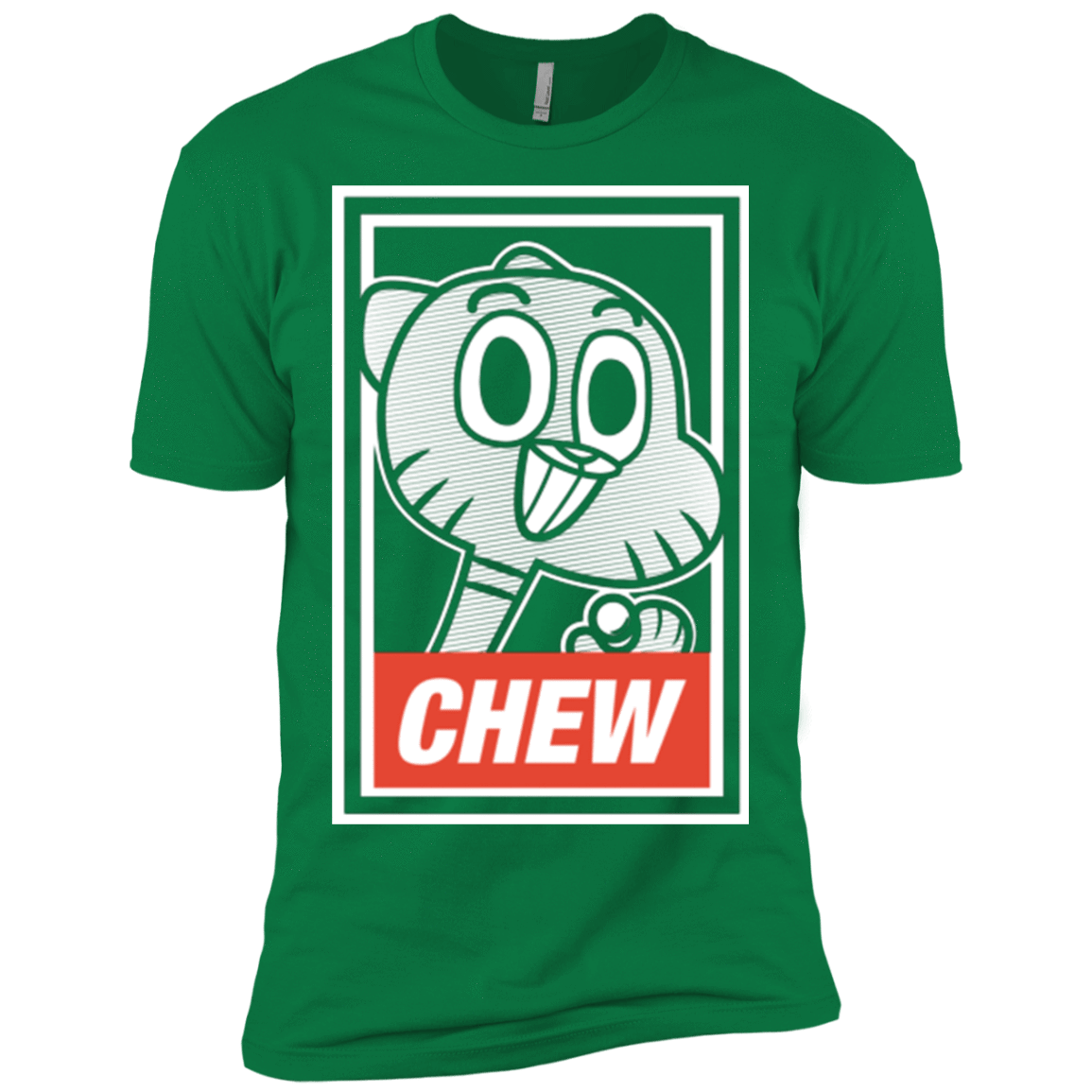 T-Shirts Kelly Green / X-Small CHEW Men's Premium T-Shirt