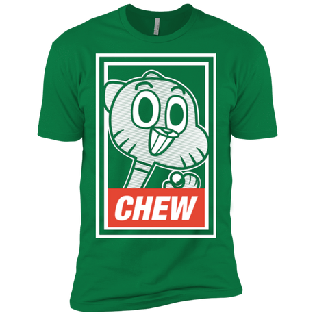T-Shirts Kelly Green / X-Small CHEW Men's Premium T-Shirt