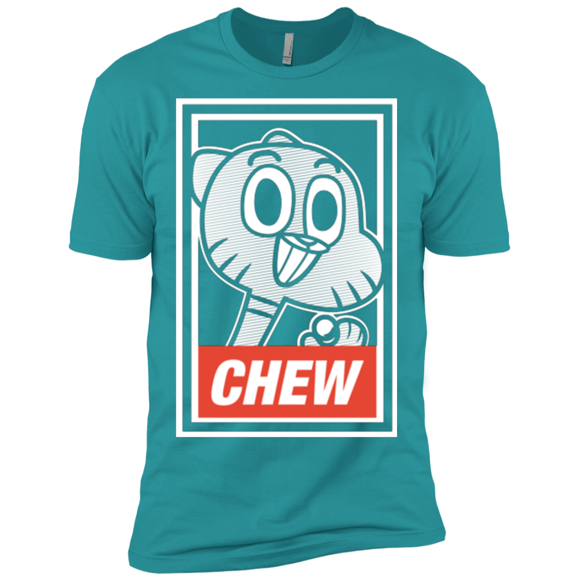 T-Shirts Tahiti Blue / X-Small CHEW Men's Premium T-Shirt