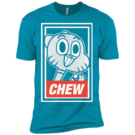 T-Shirts Turquoise / X-Small CHEW Men's Premium T-Shirt