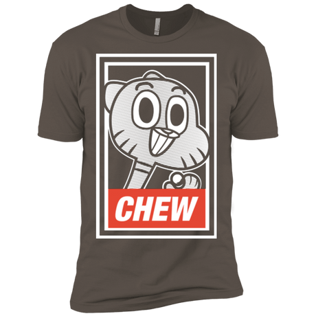 T-Shirts Warm Grey / X-Small CHEW Men's Premium T-Shirt