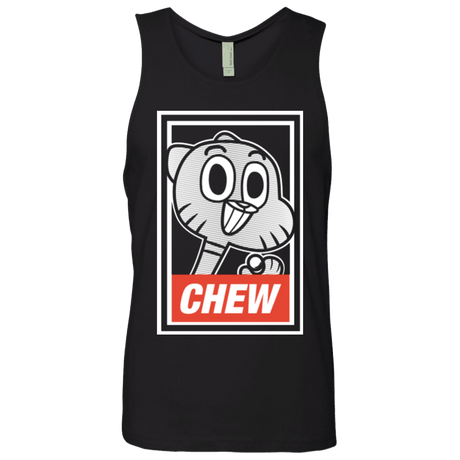 T-Shirts Black / Small CHEW Men's Premium Tank Top
