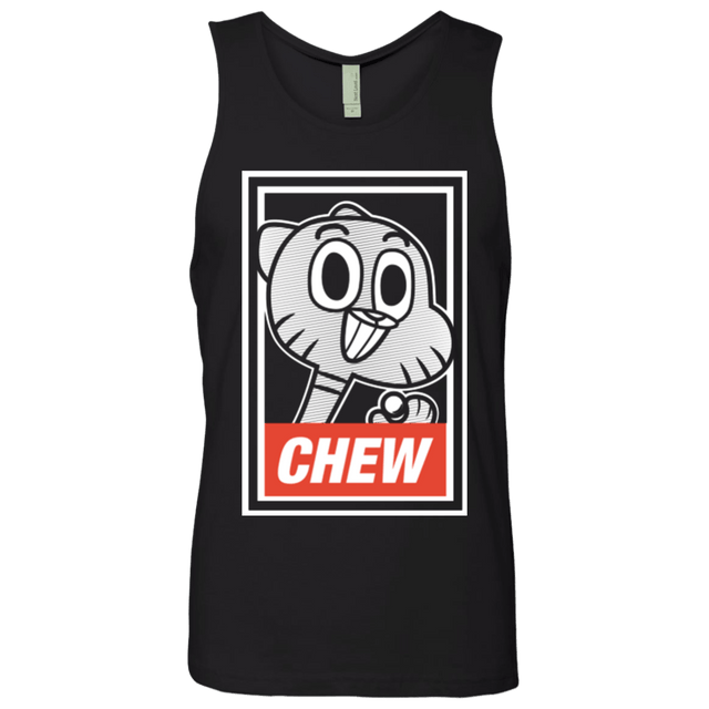 T-Shirts Black / Small CHEW Men's Premium Tank Top