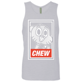 T-Shirts Heather Grey / Small CHEW Men's Premium Tank Top