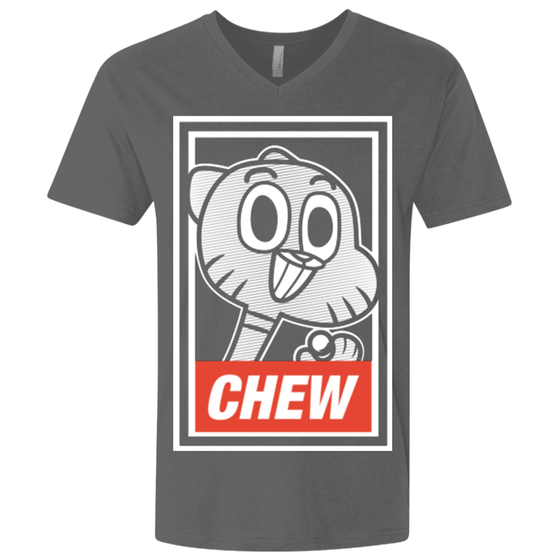 T-Shirts Heavy Metal / X-Small CHEW Men's Premium V-Neck