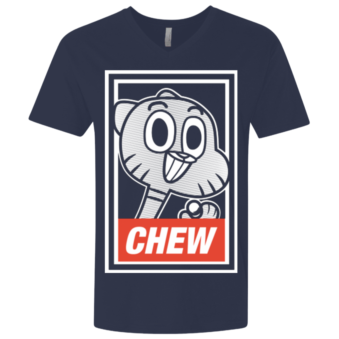 T-Shirts Midnight Navy / X-Small CHEW Men's Premium V-Neck