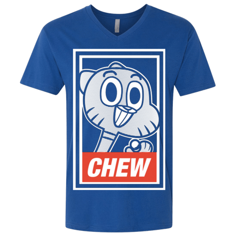 T-Shirts Royal / X-Small CHEW Men's Premium V-Neck