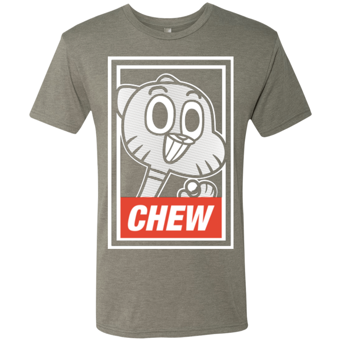 T-Shirts Venetian Grey / Small CHEW Men's Triblend T-Shirt