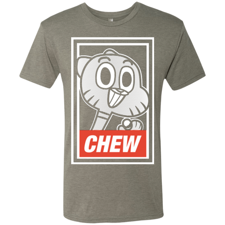 T-Shirts Venetian Grey / Small CHEW Men's Triblend T-Shirt