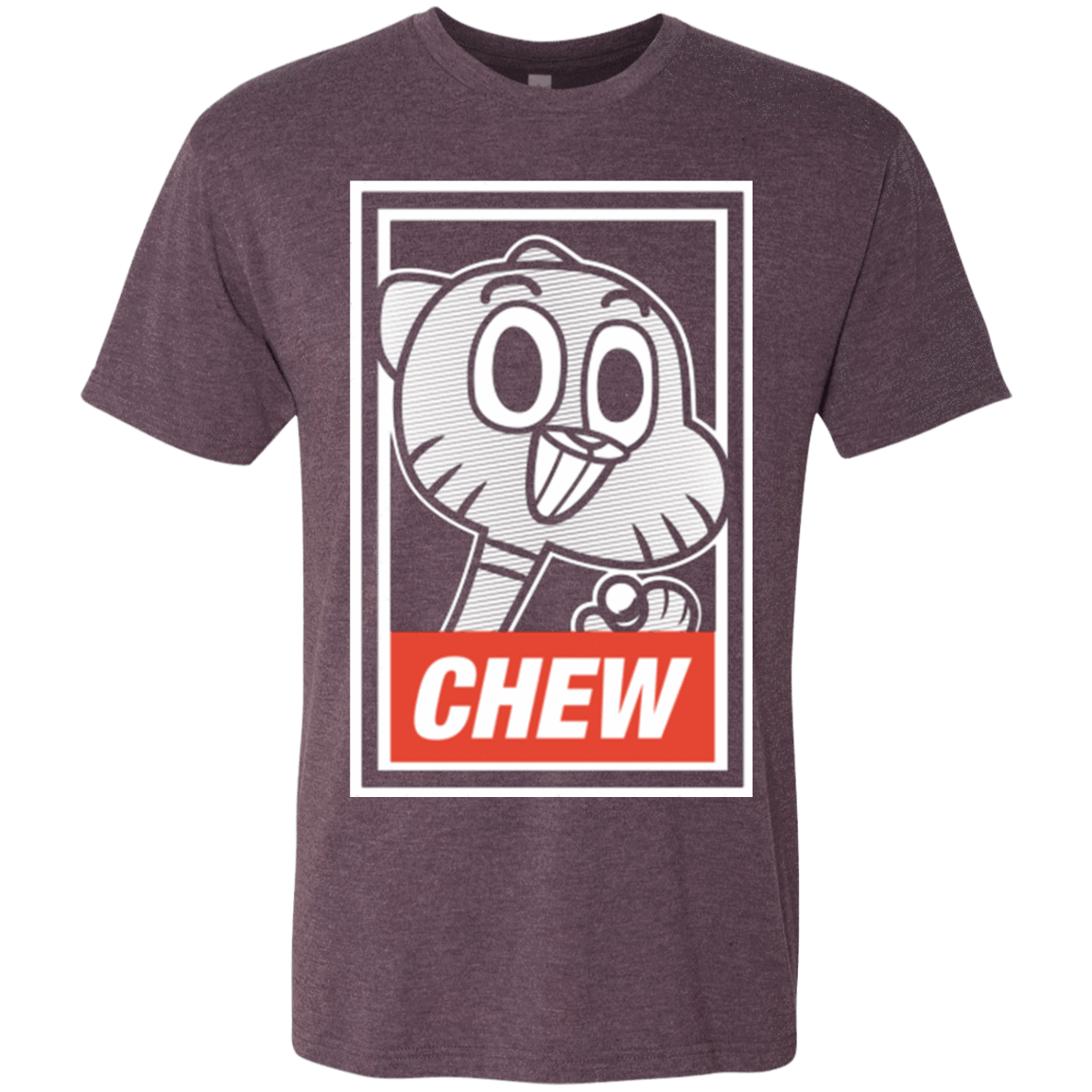 T-Shirts Vintage Purple / Small CHEW Men's Triblend T-Shirt