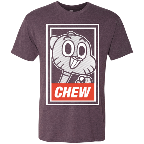 T-Shirts Vintage Purple / Small CHEW Men's Triblend T-Shirt